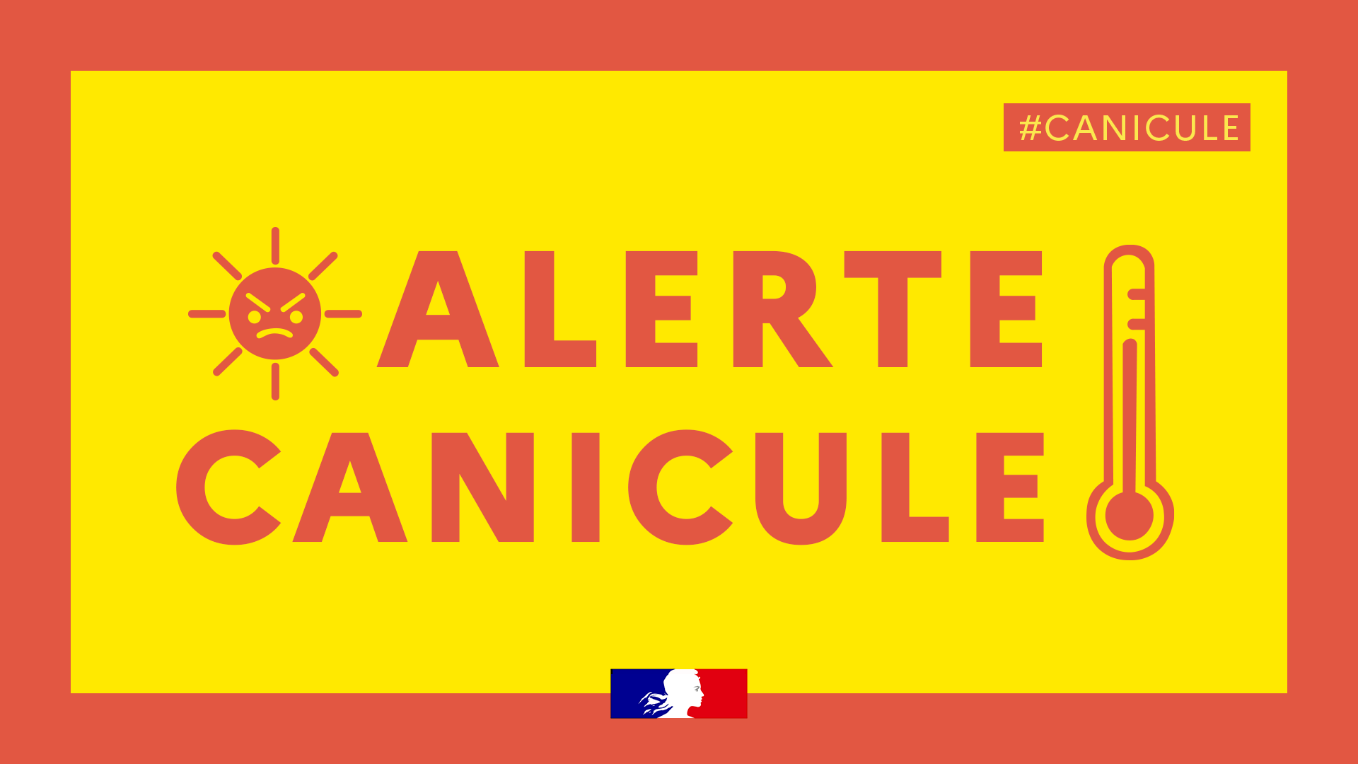 Alerte météo CANICULE