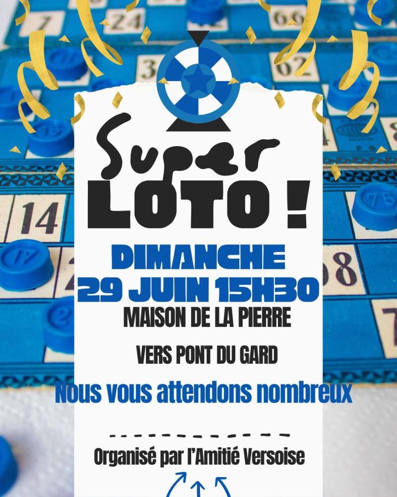 Publication-Instagram-Annonce-Evenement-Festif-Super-Loto-Bingo-Jeux-Moderne-Bleu-Noir-